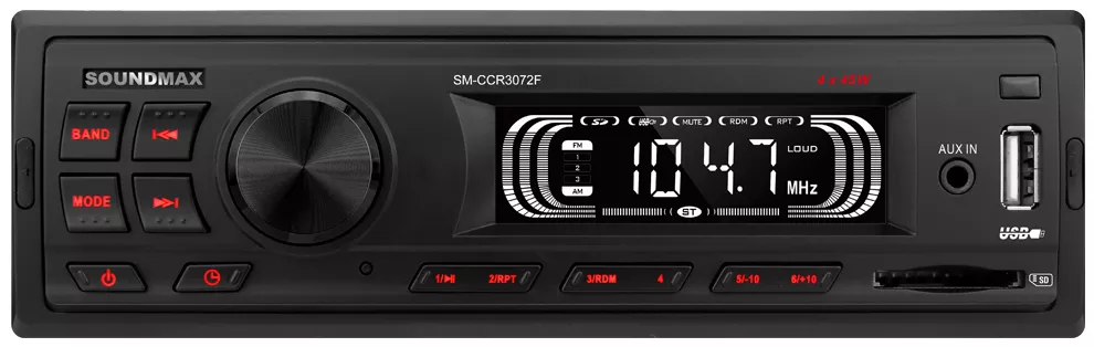 Автомагнитола Soundmax SM-CCR3072F - фото1 Автомагнитола Soundmax SM-CCR3072F - фото1