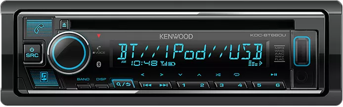 Автомагнитола Kenwood KDC-BT660U - фото2 Автомагнитола Kenwood KDC-BT660U - фото2