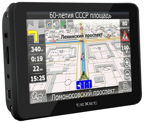 GPS-навигатор TeXet TN-522HD DVR фото-3